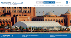 Desktop Screenshot of albaddadintl.com