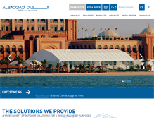 Tablet Screenshot of albaddadintl.com
